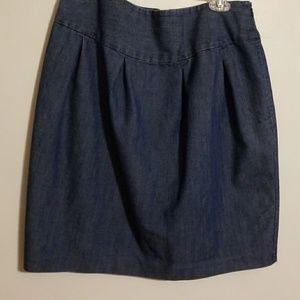 Denim skirt